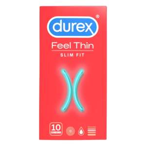 Durex Feel Thin Slim Fit - élethű érzés óvszer (10db) 95218675 