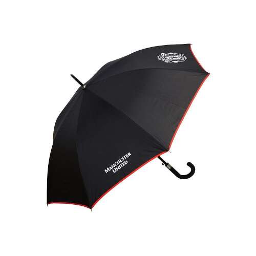 Fekete Manchester United automata esernyő piros szegéllyel