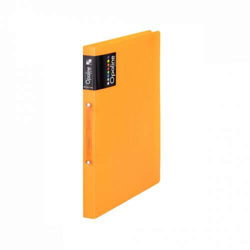 Gyűrűskönyv A4, 2 gyűrűs 2cm gerinc PP, Karton P+P Opaline narancs