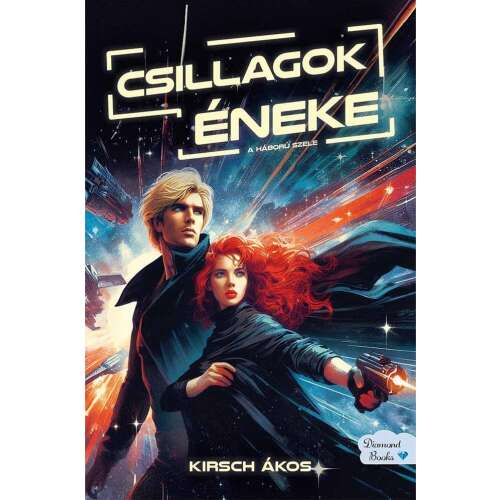 Csillagok éneke: A háború szele, sci-fi regény, Kirsch Ákos, könyvborító