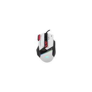Baracuda MANTA-W, BGM-042W fehér gamer egér RGB világítással - Barracuda