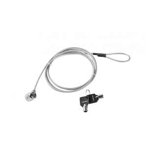 Natec Lobster Laptop-Schloss, 1.8m Kabel, silber, mit Schlüsseln - Natec