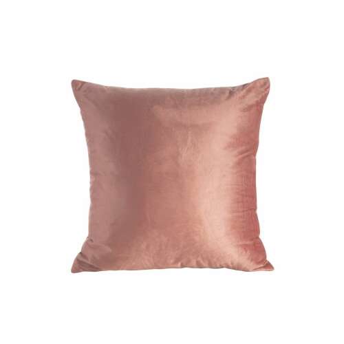 Rossa bársony párnahuzat sötét rózsaszínben, 40x40 cm