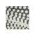 Kétoldalas pamut-akril takaró geometriai mintával Ezüst/grafit 150x200 cm 85753007}