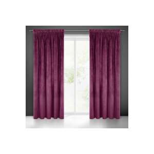 Eurofirany Villa bársony sötétítő függönyök lila színben, 140x270 cm - Függöny
