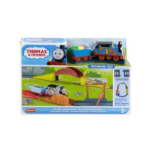 Fisher-Price Tomek i Przyjaciele Błotnista Przygoda Zmotoryzowany Zestaw Kolejowy - Pociąg, element kolejowy, autostrada