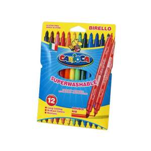 Carioca Superwashable kétoldalas filctoll szett, 12 darabos, gluténmentes, nem mérgező, kimosható - Rajzeszköz