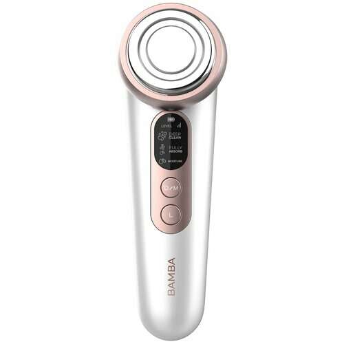 Масажор за лице Cecotec Bamba FaceCare LightSonic, електрически масажор за лице за стягане на кожата и намаляване на бръчките