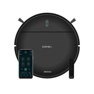 Роботизирана прахосмукачка Cecotec Conga 999 Origin Genesis, черна