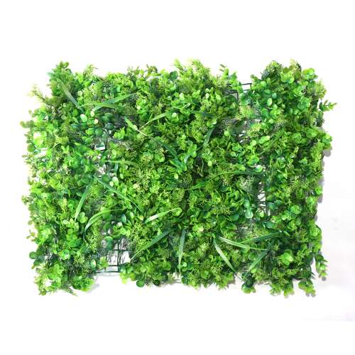 Műnövényekből készült zöld panel, Naimeed D4968, 60x40cm
