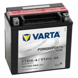 Varta YTX14-BS 12v 12ah 200A bal motor akkumulátor 95269980 