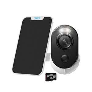 Cameră de securitate Reolink Argus 3 PRO cu panou solar, card microSD de 64 GB și accesorii - Camere de supraveghere