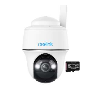 Reolink Go PT Ultra 4G LTE security camera with 64GB microSD card - Security Camera