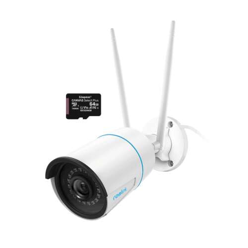 Reolink RLC-510WA 5MP Super HD Wireless Security Camera with Kingston 64GB microSD Card