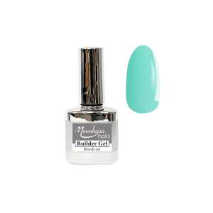 Moonbasa Nails Építő Zselé Ecsettel, 12ml, menta zöld körömzselé - MoonbasaNails