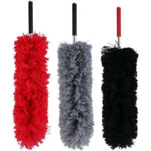 Dirt Devil mikroszálas portörlő teleszkópos nyéllel, piros, szürke és fekete színben kapható - Portörlő