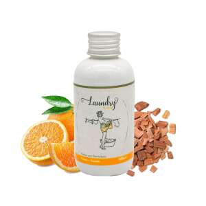 DellArt Laundry Concentrated Perfume Essence, 125 ml, Ambra e Sandalo, for a long-lasting, pleasant scent - Laundry Perfume