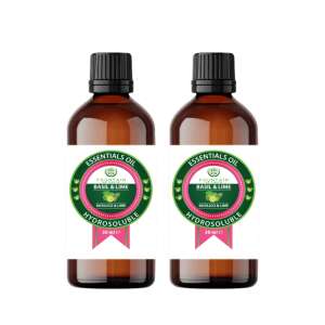 2 x 30 ML WATER-SOLUBLE OIL, BASIL & LIME SET