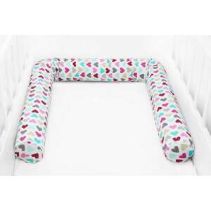 Scamp Babarácsvédő Hengerpárna - Szívecskés - 300cm