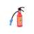 Roter Plastik-Feuerlöscher Wasserspritzpistole, Brandwise