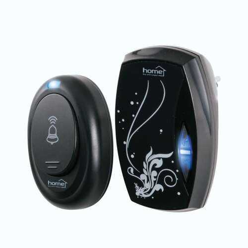 Home DB112AC sonerie wireless, 100m, 36 melodii, sunet polifonic, 4 nivele de volum, indicator LED albastru, alimentare 230V