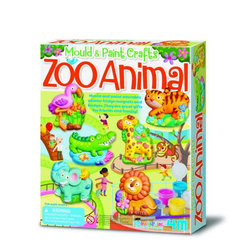 Kreatív műhely Modell és festés - Animals Zoo