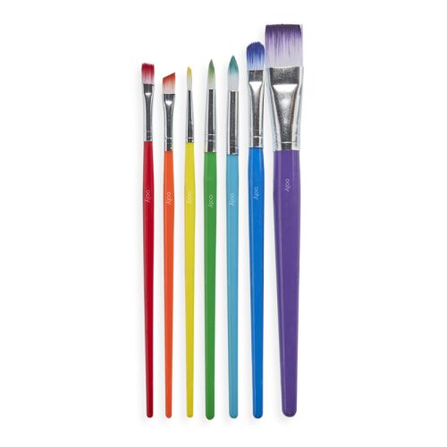 Ooly - 7 részes univerzális ecsetkészlet - Színes nylon sörték 162549550 - Ooly