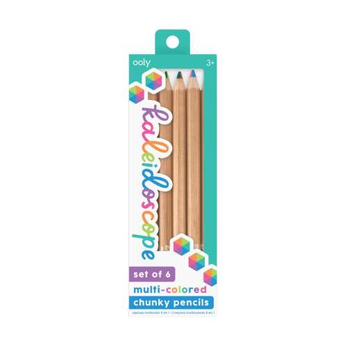 Kaleidoscope Multicolored Pencils, 6 pcs 95285304
