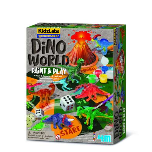 Készítsd el saját játékodat - Dinosaur World KidzLabs