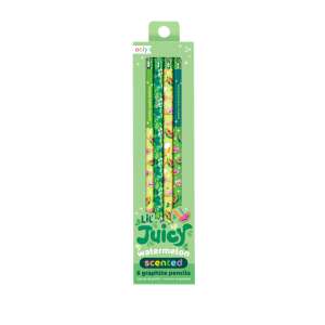 Ooly Lil Juicy Watermelon Scented Graphite Pencils, 6 pack - Pen & Pencil