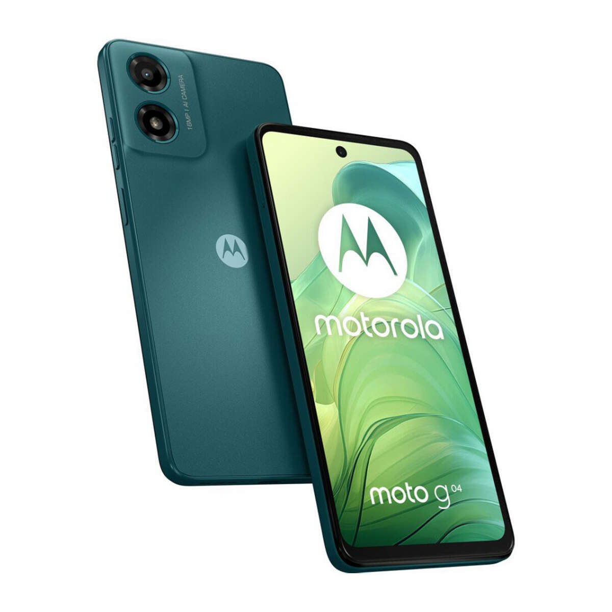Motorola xt2421-4 moto g04 ds 64gb (4gb ram) - zöld + hydrogél fólia