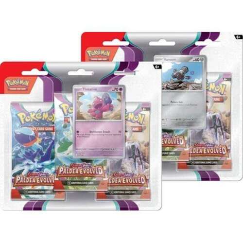Pokémon - Scarlet és Violet 3 pack kártyacsomag