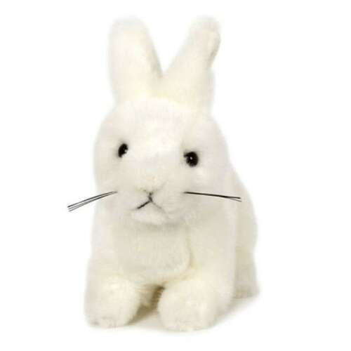 Fehér nyuszi plüss - 15 cm-es 95302179 - Plüss