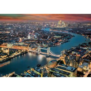 Clementoni London Nacht Panorama 2000 Teile Puzzle - Tischfußball und Zubehör, Eishockey-Tisch, Puzzle, 3D-Puzzle und Gesellschaftsspiele
