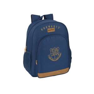 Harry Potter Hogwarts backpack for kids, blue with Hogwarts crest and Harry Potter logo - School Bag
