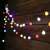 Solar garden light string, 7 m, 50 bulbs, multicoloured light 138412747
