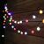 Solar garden light string, 7 m, 50 bulbs, multicoloured light 138412747