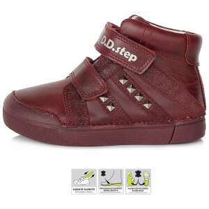 D.D.Step Bordó lány cipő 95318557 