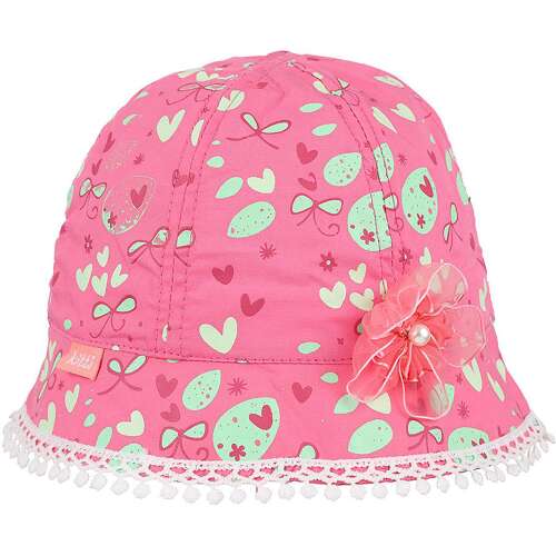 Kitti Masnis-szíves pink kislány kalap