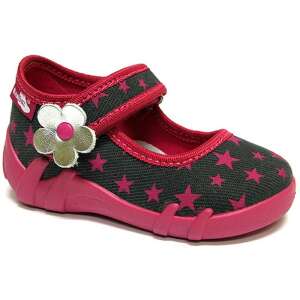Renbut Ezüstvirágos pink-csillagos baba cipő 95327974 
