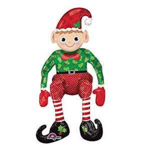 Ülő Manó Karácsonyi Lufi, 73 cm
