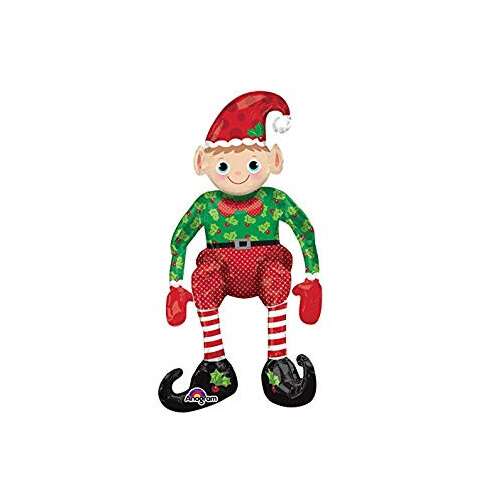 Ülő Manó Karácsonyi Lufi, 73 cm