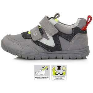 Ponte20 Supinált szürke-fekete kisfiú cipő 95330520 Utcai - sport gyerekcipő