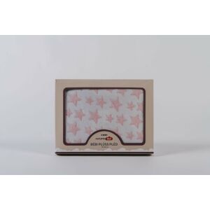 Naturtex Bébi Pléd - Rózsaszín Csillagos - 75x100 cm 131630060 - Babatakaró