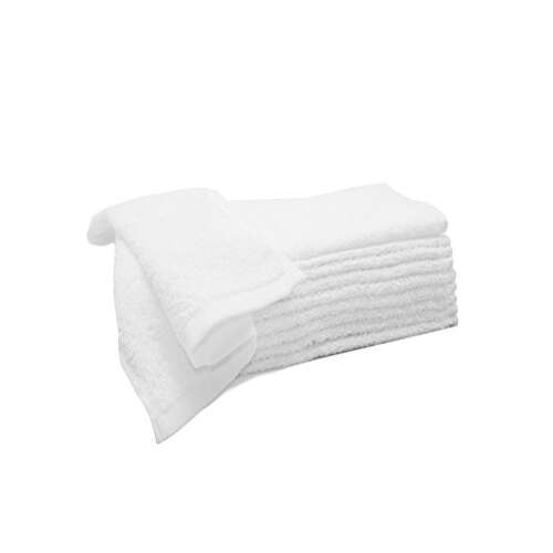 WhiteTex 30x30 cm fehér pamut arctörlő 