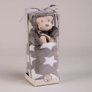 NATURTEX Bébi Pléd Plüss Majommal - 100x75 cm 131630080 - Babatakaró