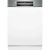 Front view of Bosch SMI4HTS00E built-in dishwasher