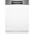 Bosch SMI4HTS00E dishwasher, white and stainless steel, front view