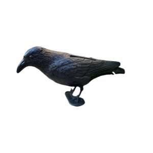 Solar powered crow bird scarer with sound, 13x11x38 cm, S060 - Bird control