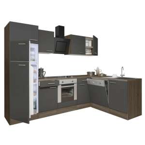 Yorki 280 sarok konyhabútor alsó sütővel és felső fagyasztóval - Leziter